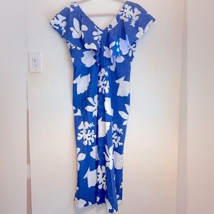 Tuckernuck Beach Lapis Lazuli Ruffle Dress